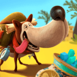 تحميل لعبة My Diggy Dog مهكرة للاندرويد 2