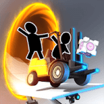 تحميل لعبة Bridge Constructor Portal مهكرة للاندرويد 1