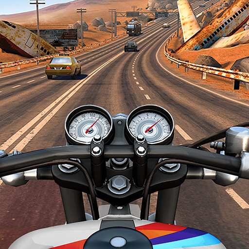 تحميل لعبة Moto Rider GO مهكرة 2024 للاندرويد
