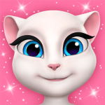 تحميل لعبة My Talking Angela مهكرة اخر اصدار للاندرويد