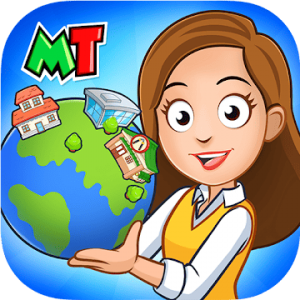 تحميل لعبة My Town World مهكرة 2024 للاندرويد