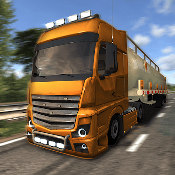 تحميل لعبة European Truck Simulator مهكرة للاندرويد