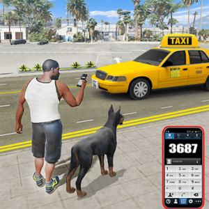 تحميل لعبة City Taxi Driving مهكرة 2024 للاندرويد