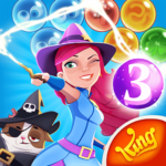 تحميل لعبة Bubble Witch 3 Saga مهكرة اخر اصدار للاندرويد MOD APK 2024