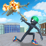 تحميل لعبة Stickman Rope Hero 2 مهكرة 2024 اخر اصدار للاندرويد