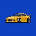 تحميل لعبة Pixel Car Racer مهكرة اخر اصدار للاندرويد