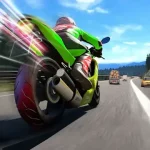 تحميل لعبة Traffic Bike Rush Driving City مهكرة اخر اصدار للاندرويد