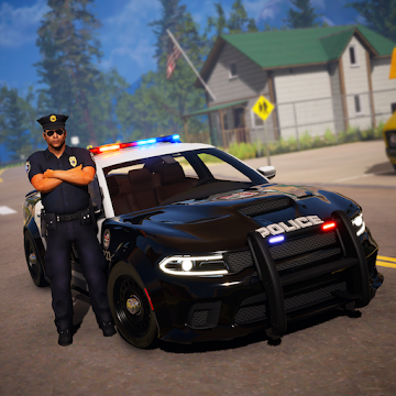 تحميل لعبة Police Simulator Car Patrol مهكرة 2025 للاندرويد APK مجانًا