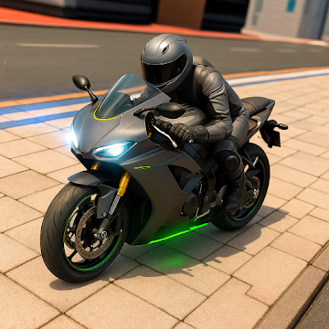 تحميل لعبة Extreme Motorcycle Simulator مهكرة 2025 اخر اصدار للاندرويد